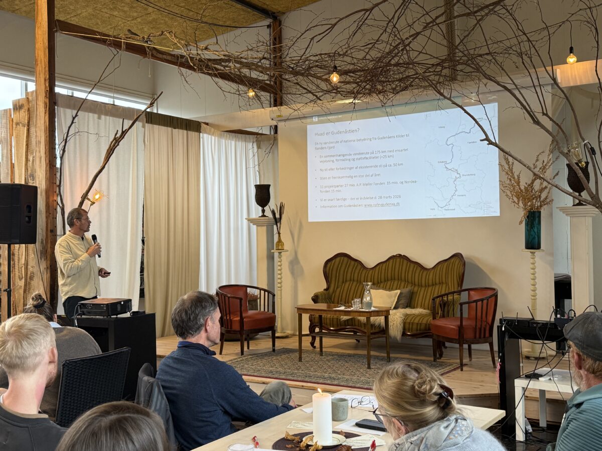 Thomas fortæller om Gudenåstien